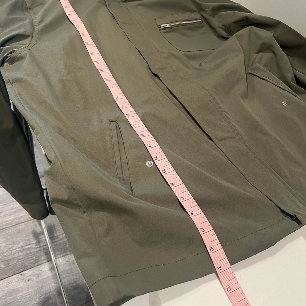 F.F LA Men's‎ Olive green woodstone jacket size large FLAWS NOTED IN LISTING - Picture 14 of 14